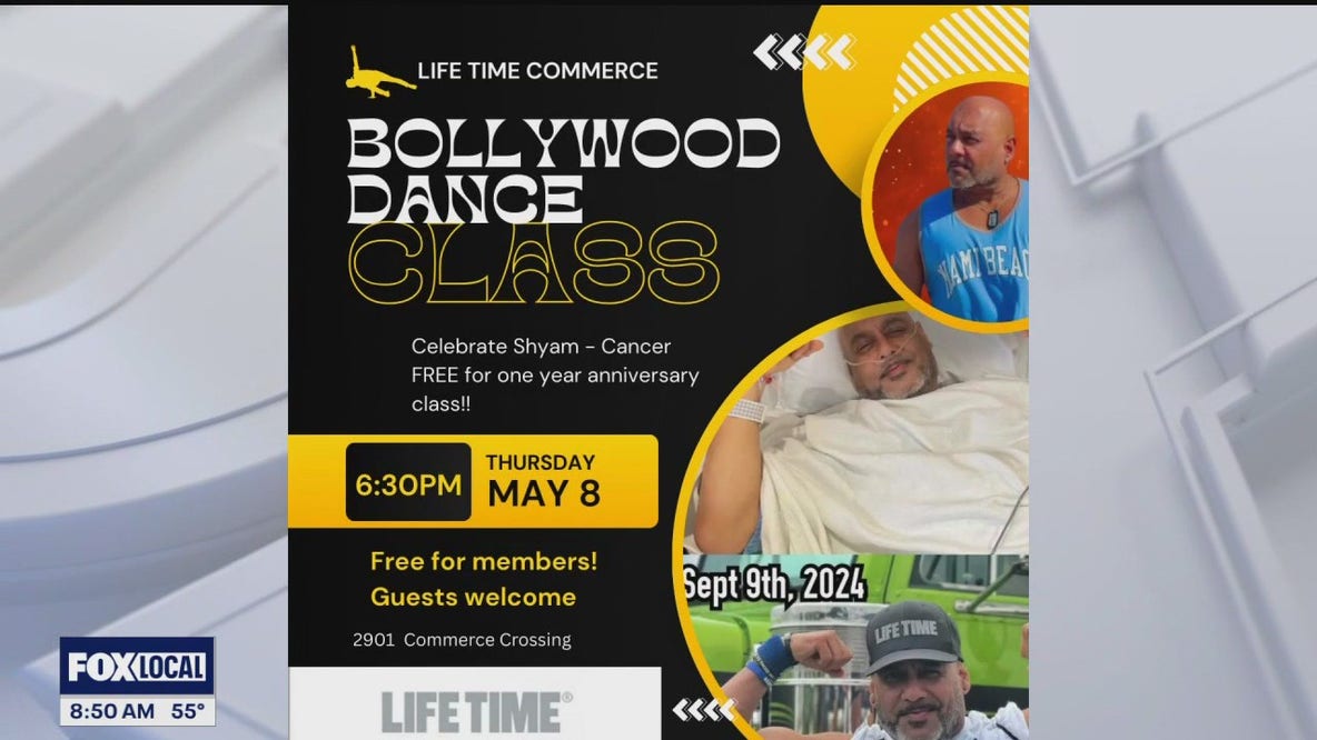 Local fitness instructor celebrates one year cancer free with Bollywood dance class